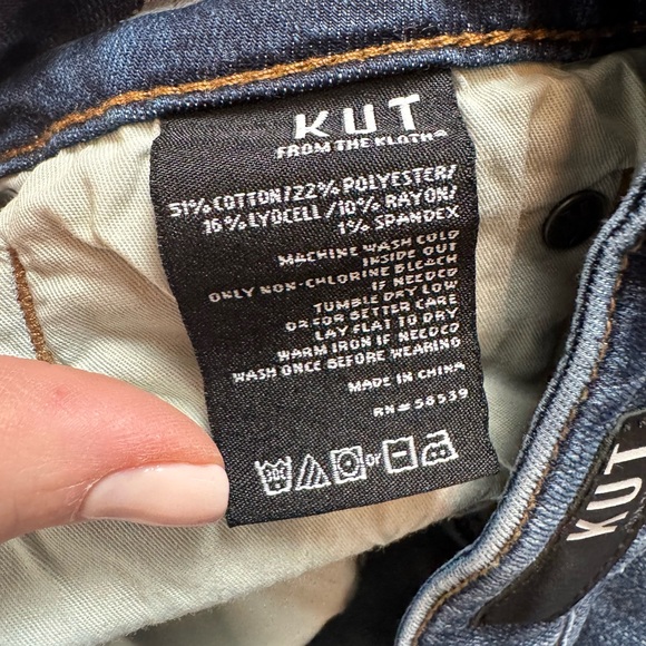 Kut from the Kloth Dark Blue Skinny Jeans - Picture 5 of 9